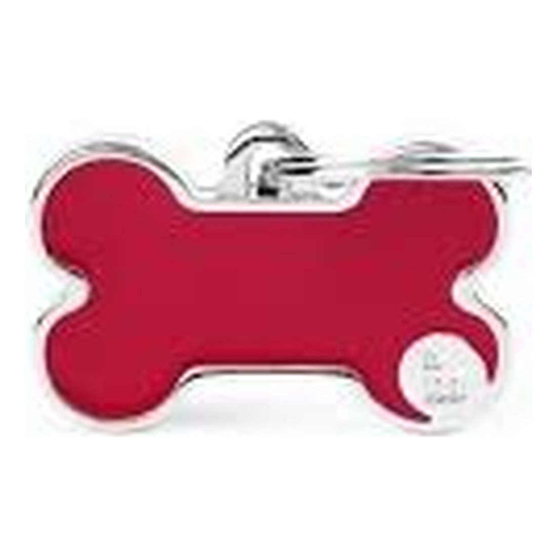 Basic Handmade Small Bone Red Logo BH50SRED