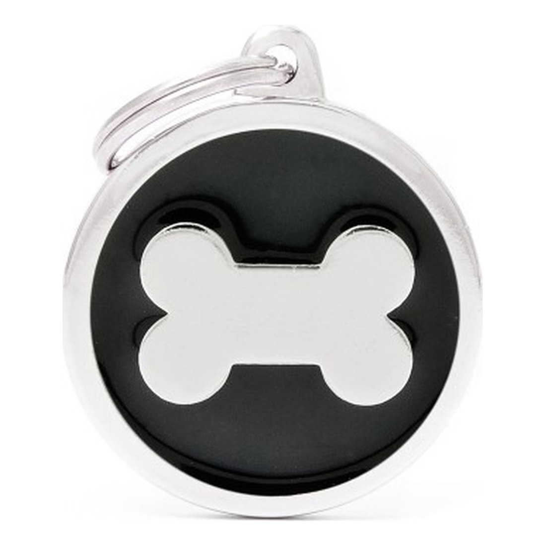 Classic Black Big Circle  Bone CH17BLACKBONE