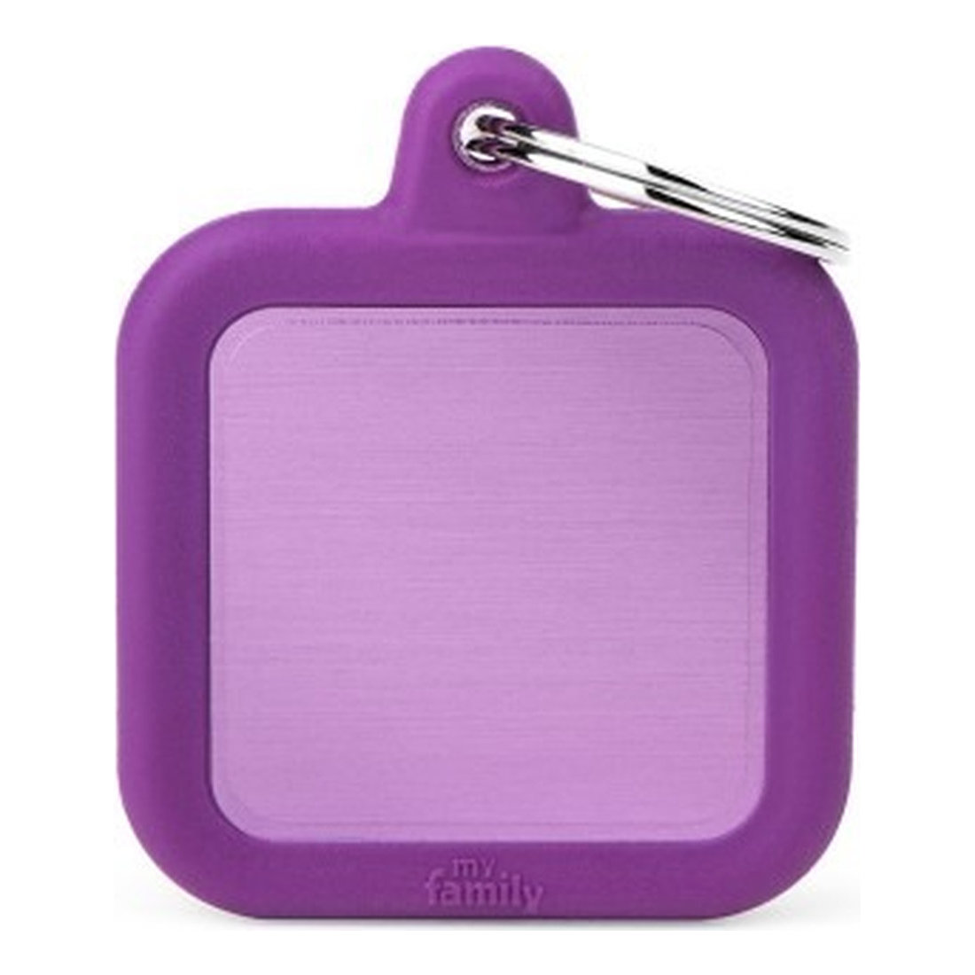 HUSH Purple Square Purple Rubber HTA03PURPLE