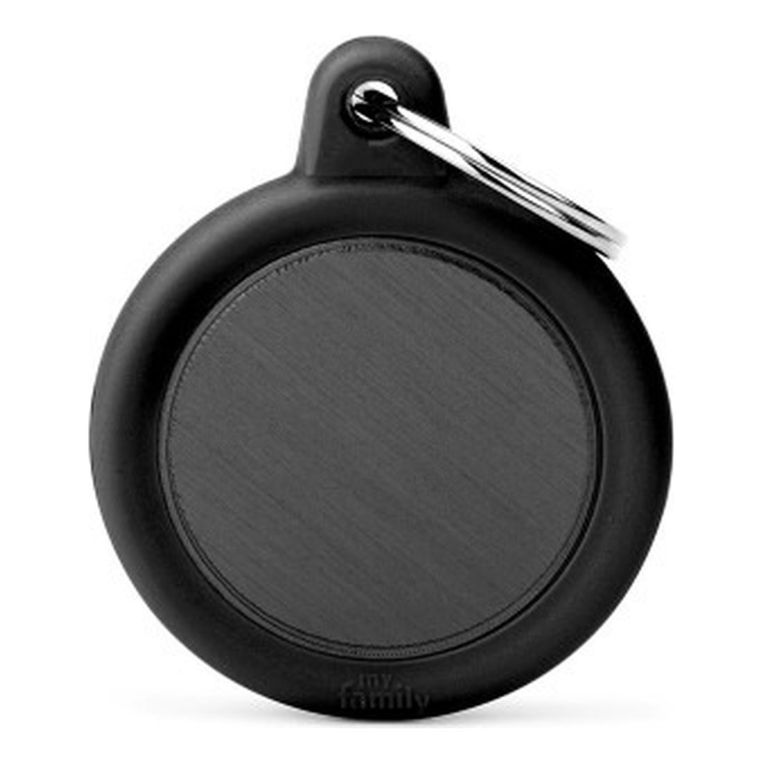 Hushtag Black Circle Black Rubber HTA04BLACK