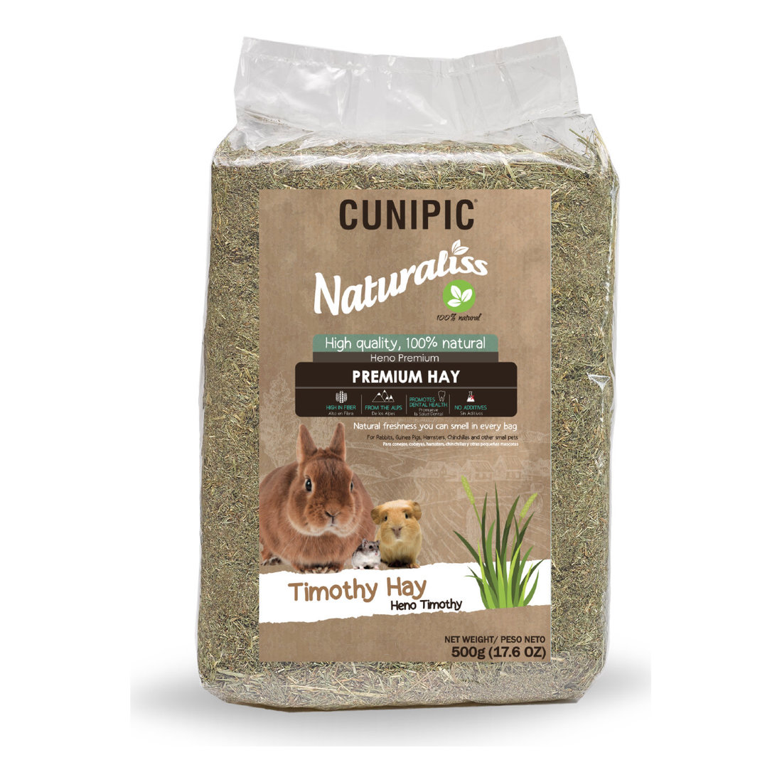 CUNIPIC Naturaliss Timothy 500g