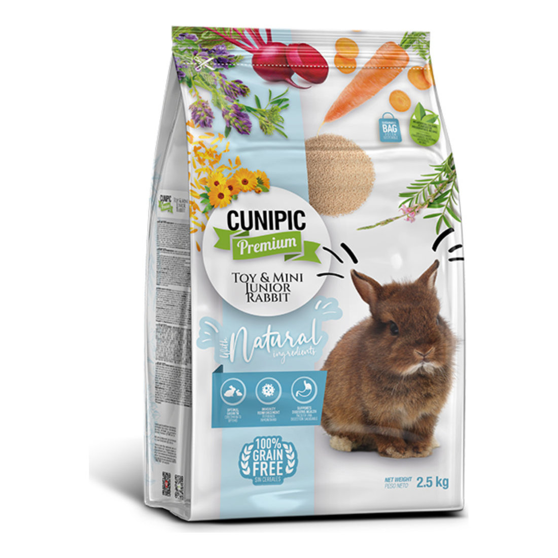 Toy & Mini Junior Rabbit 2.5 kg