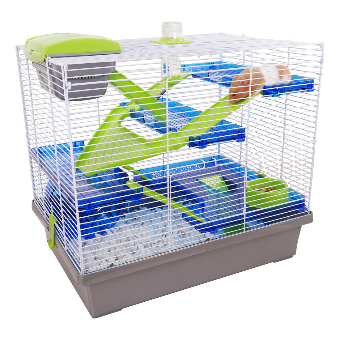 ROSEWOOD Pico XL Hamster Cage Silver 50x36x47cm
