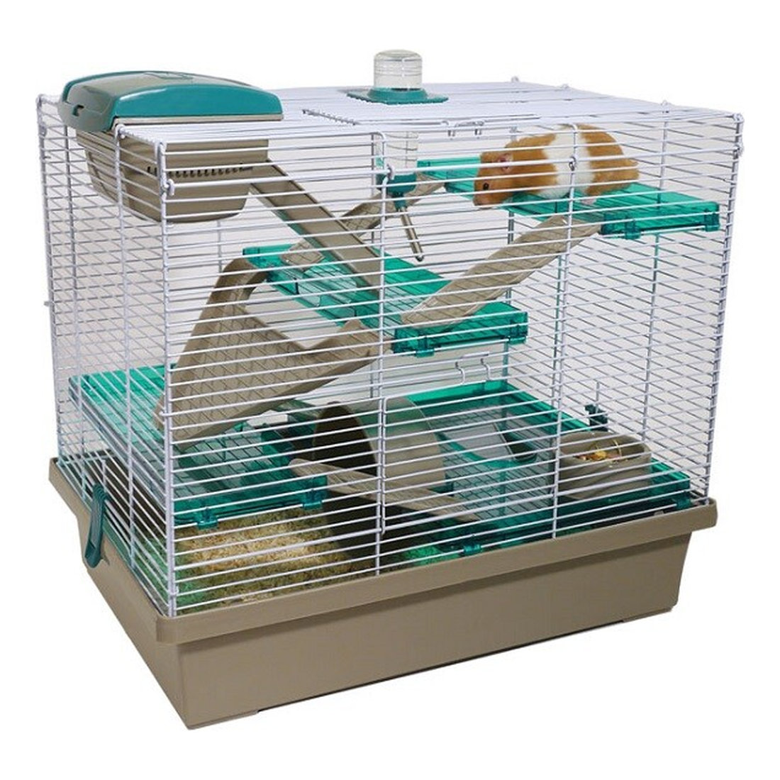 ROSEWOOD Pico XL Hamster Cage Teal 50x36x47cm