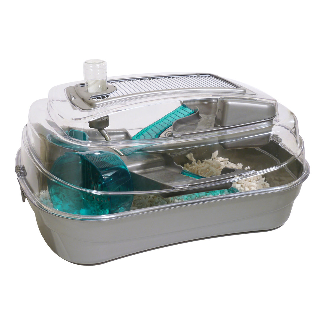 ROSEWOOD Abode Hamsters & Mice Cage Silver 55x39x26.5cm