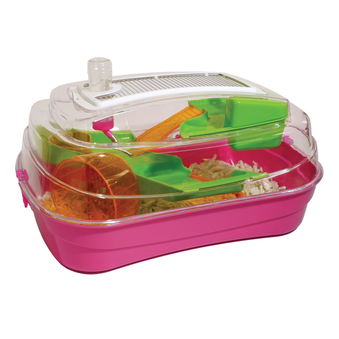 ROSEWOOD Abode Hamsters & Mice Cage Pink 55x39x26.5cm