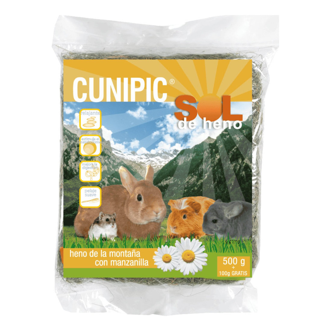 CUNIPIC Blossomhay with Camomille 500g