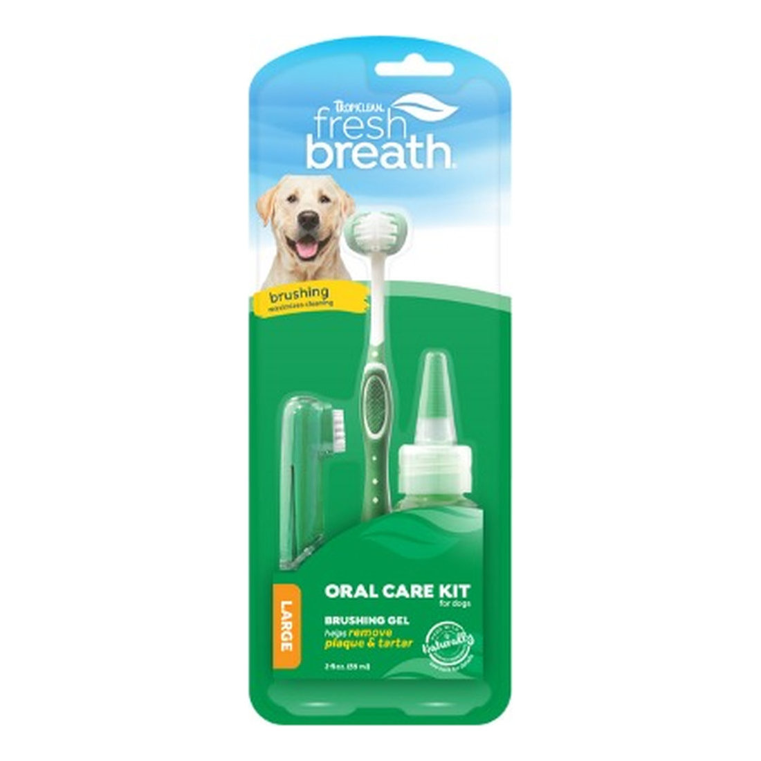 ORAL CARE KIT FOR BIG DOGS FRESH BREATH