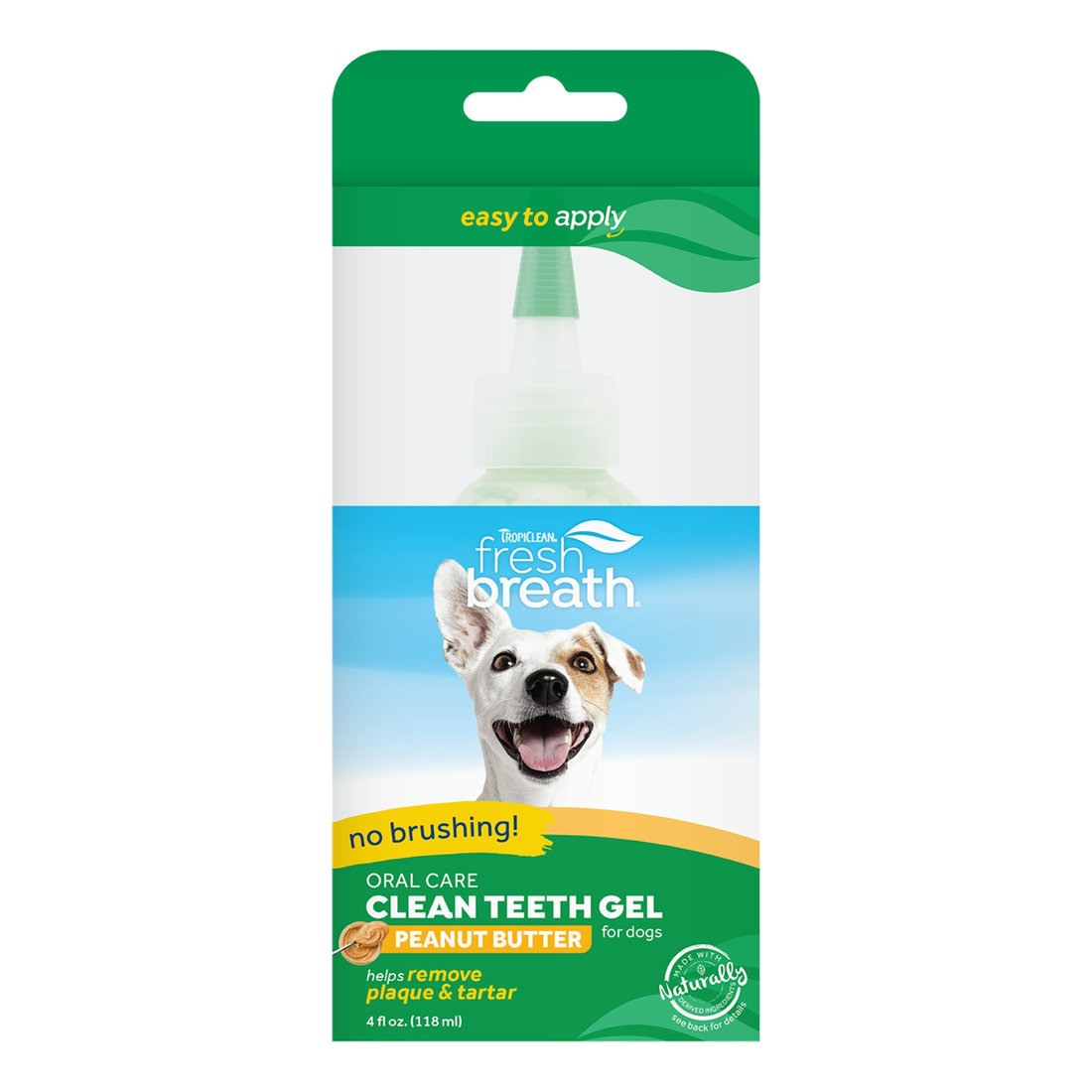 ORAL CARE GEL FOR DOGS FRESH BREATH PEANUT BUTTER