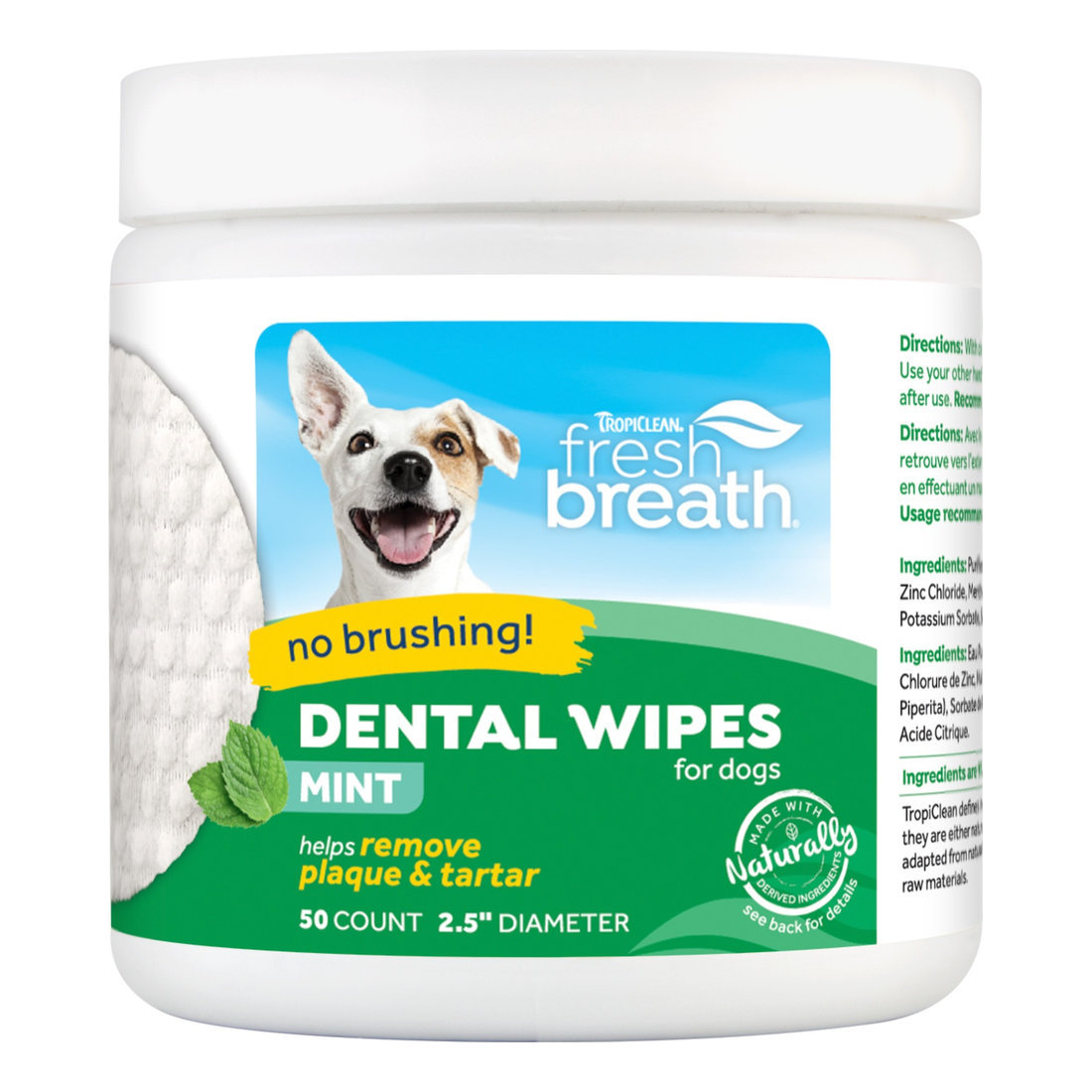FRESH BREATH DENTAL WIPES 50pcs