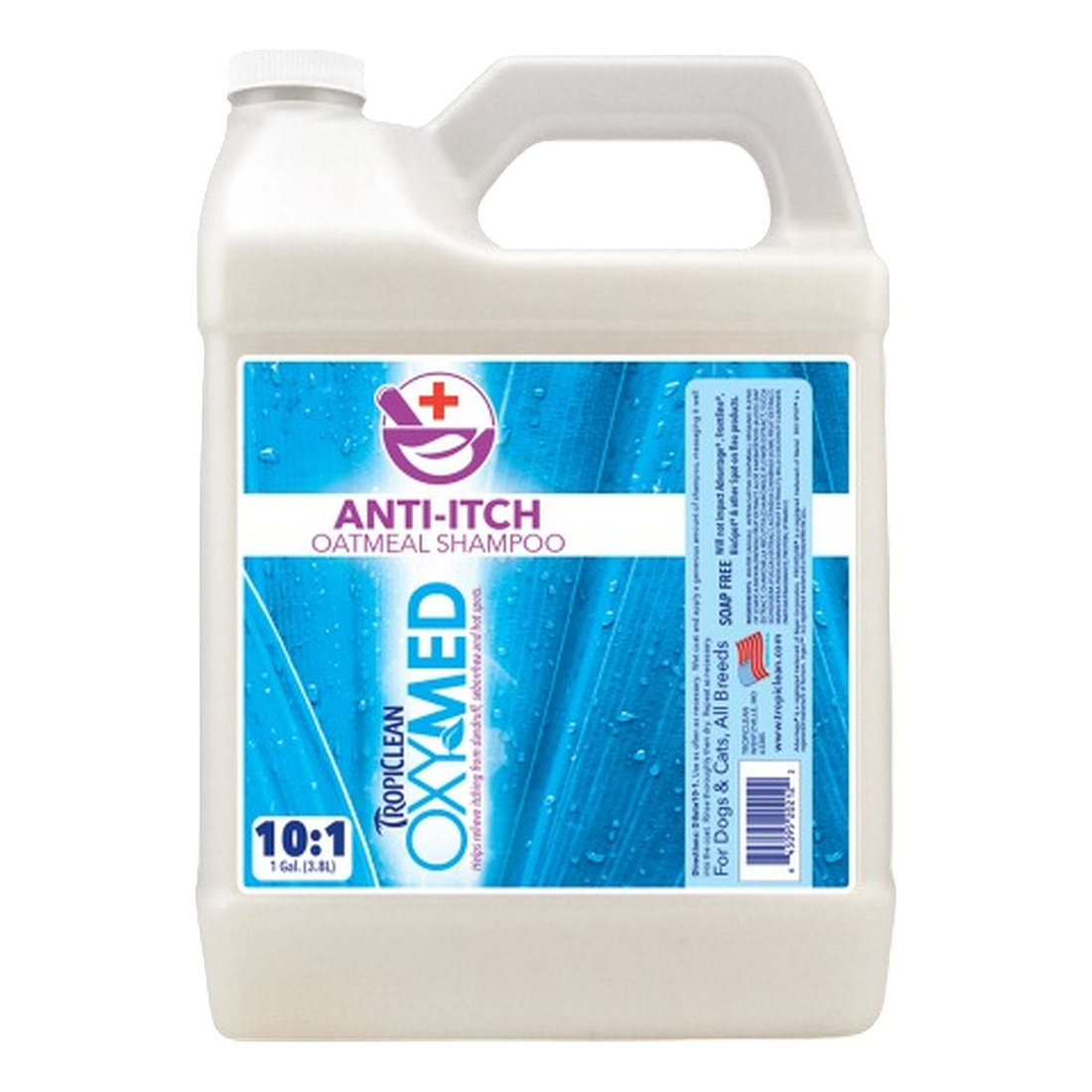 SHAMPOO FOR DOGS & CATS OXYMED ANTI-ITCH 3.8L